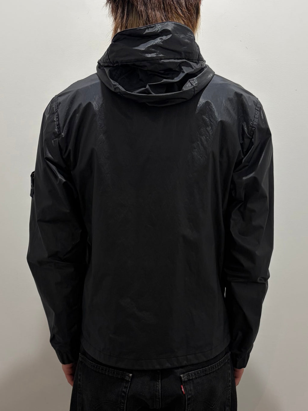 00’s “STONE ISLAND”
garment dyed hooded jacket