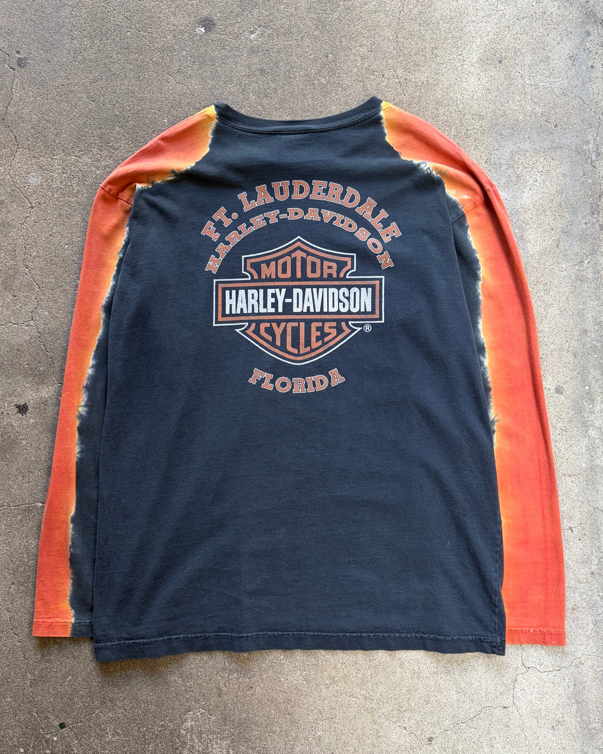00’s “HARLEY DAVIDSON” l/s t-shirt large