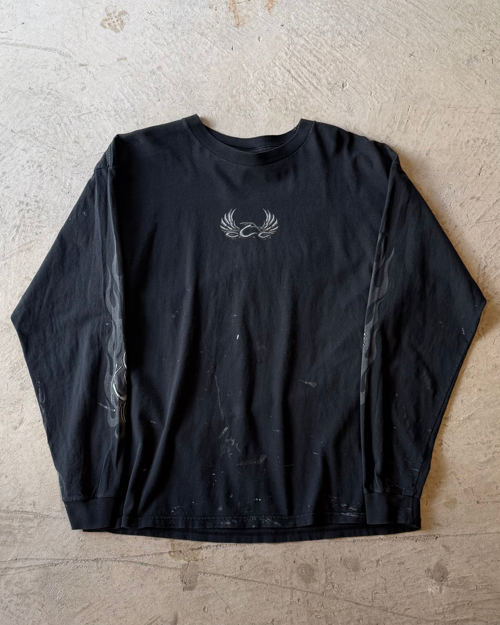 00’s “ORANGE COUNTRY CHOPPERS” l/s t-shirt X-LARGE