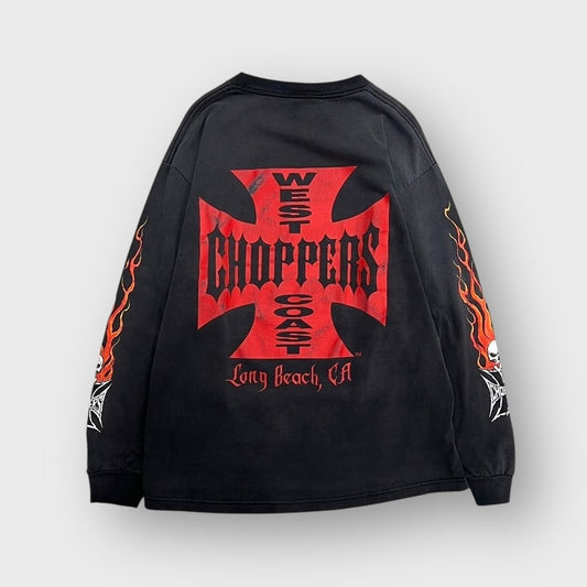 90’s-00’s “WEST CORST CHOPPERS” l/s tee