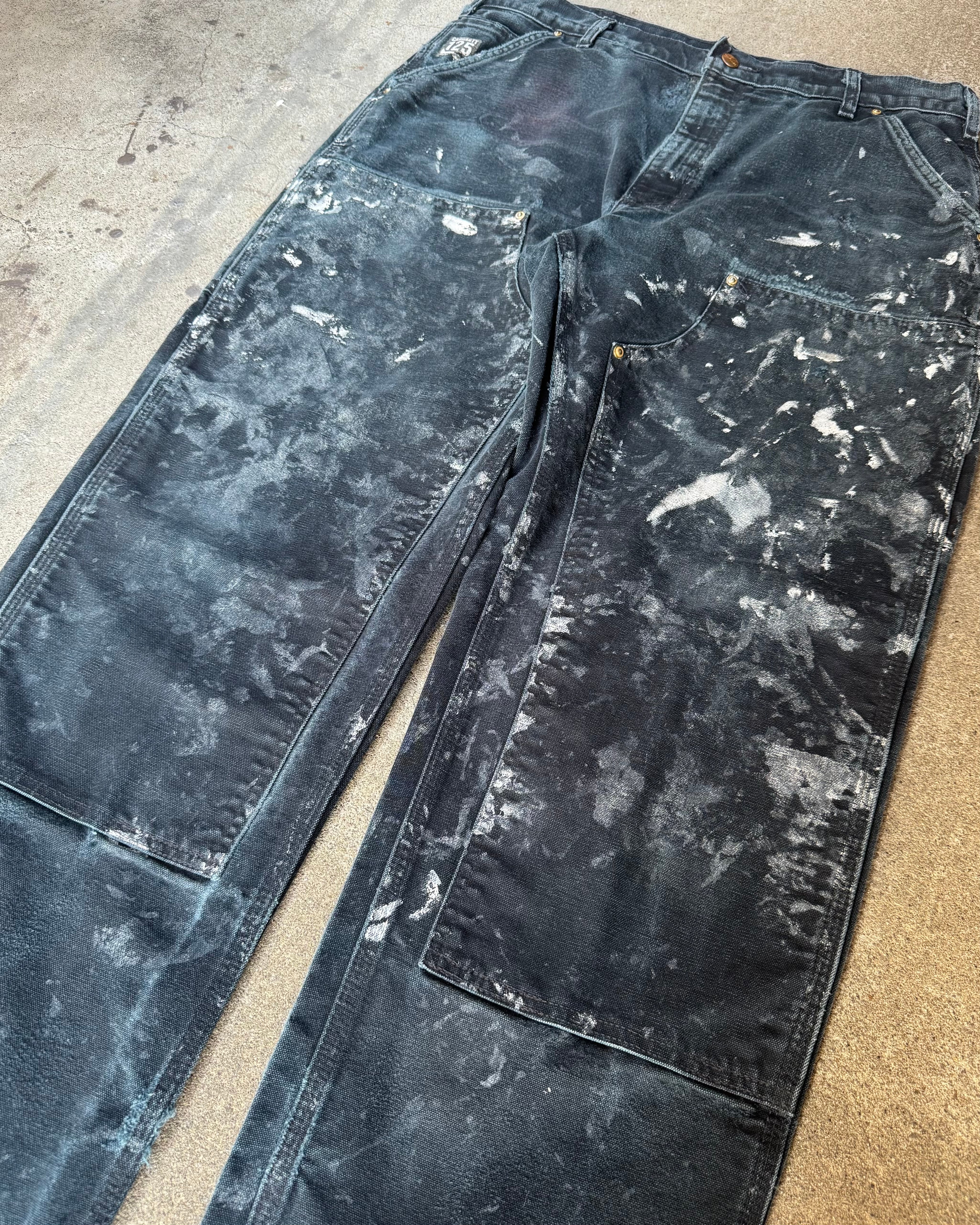00’s “Carhartt”faded double knee work wear pants 36×32