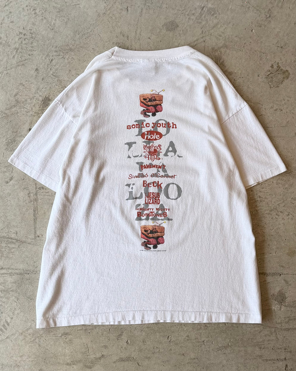 1995 Lollapalooza “Sandwich” musict-shirt X-LARGE