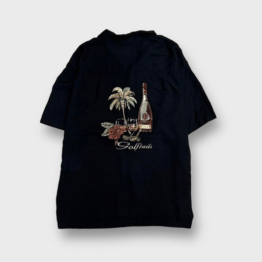 90’s “LUAU” cuba shirt