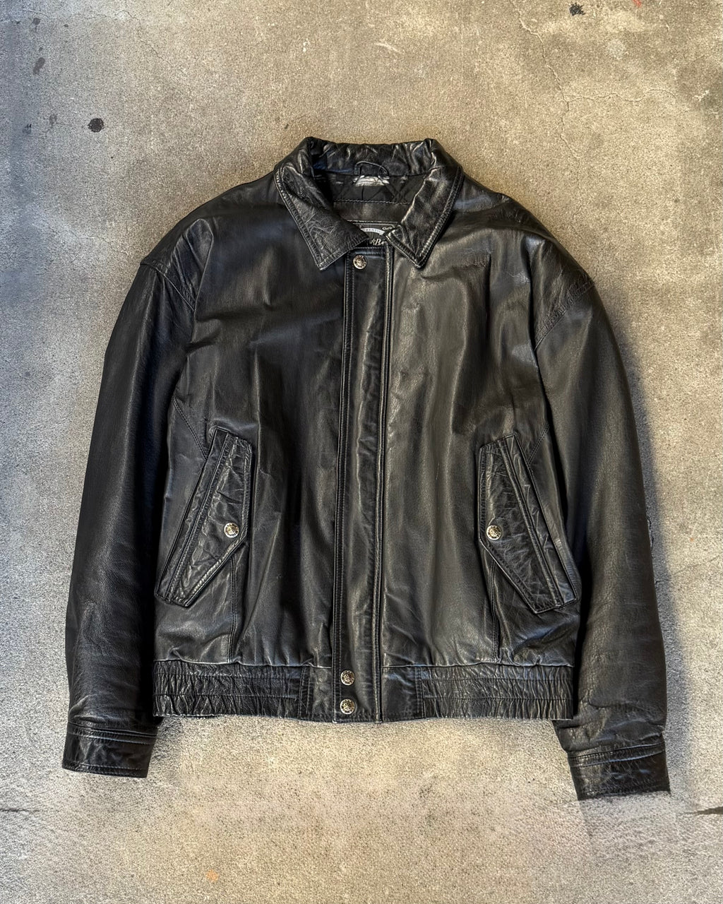 90-00’s “STJOHN'S BAY”
leather jacket medium