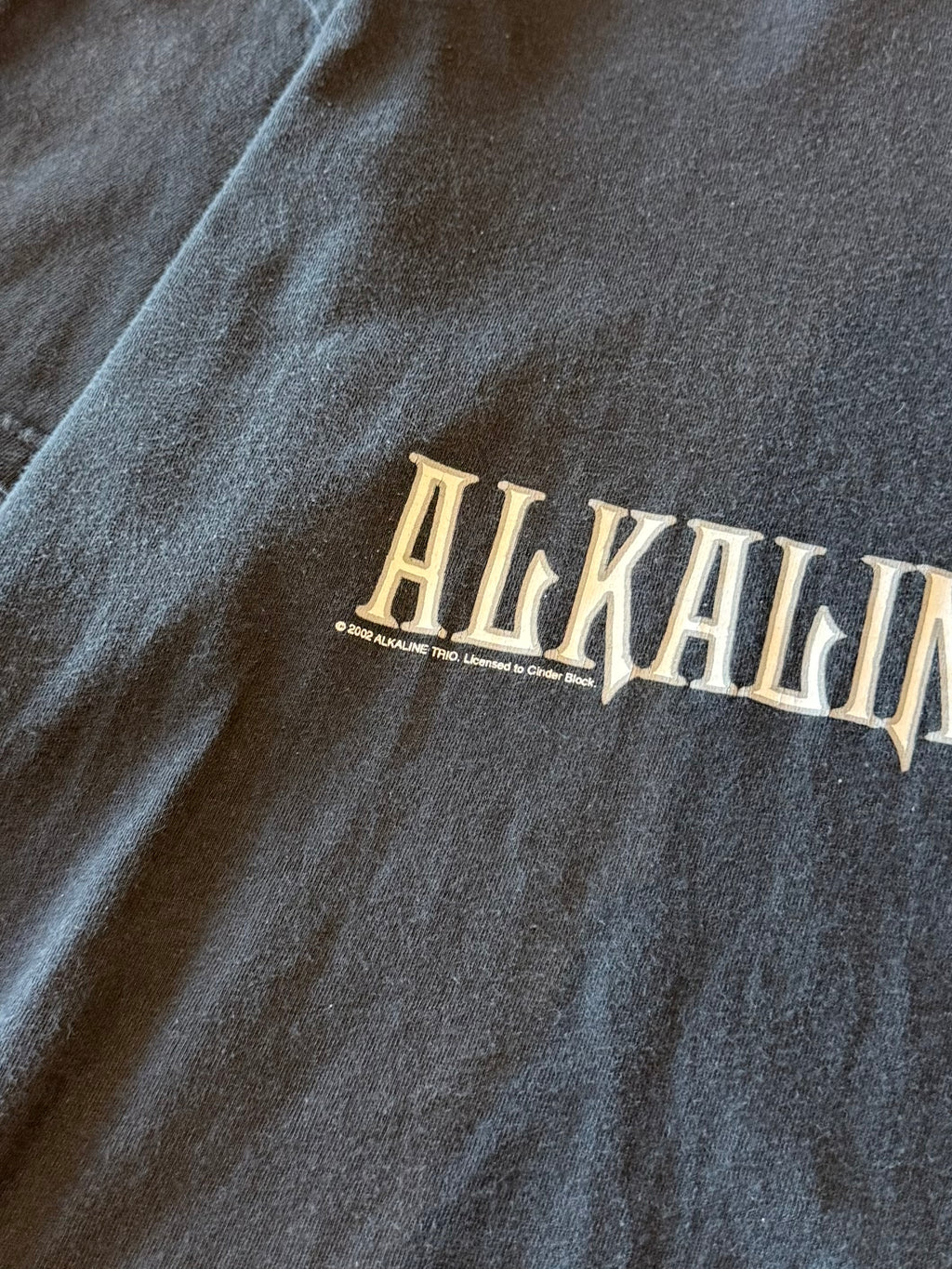 00’s “ALKALINE TRIO”
band t-shirt