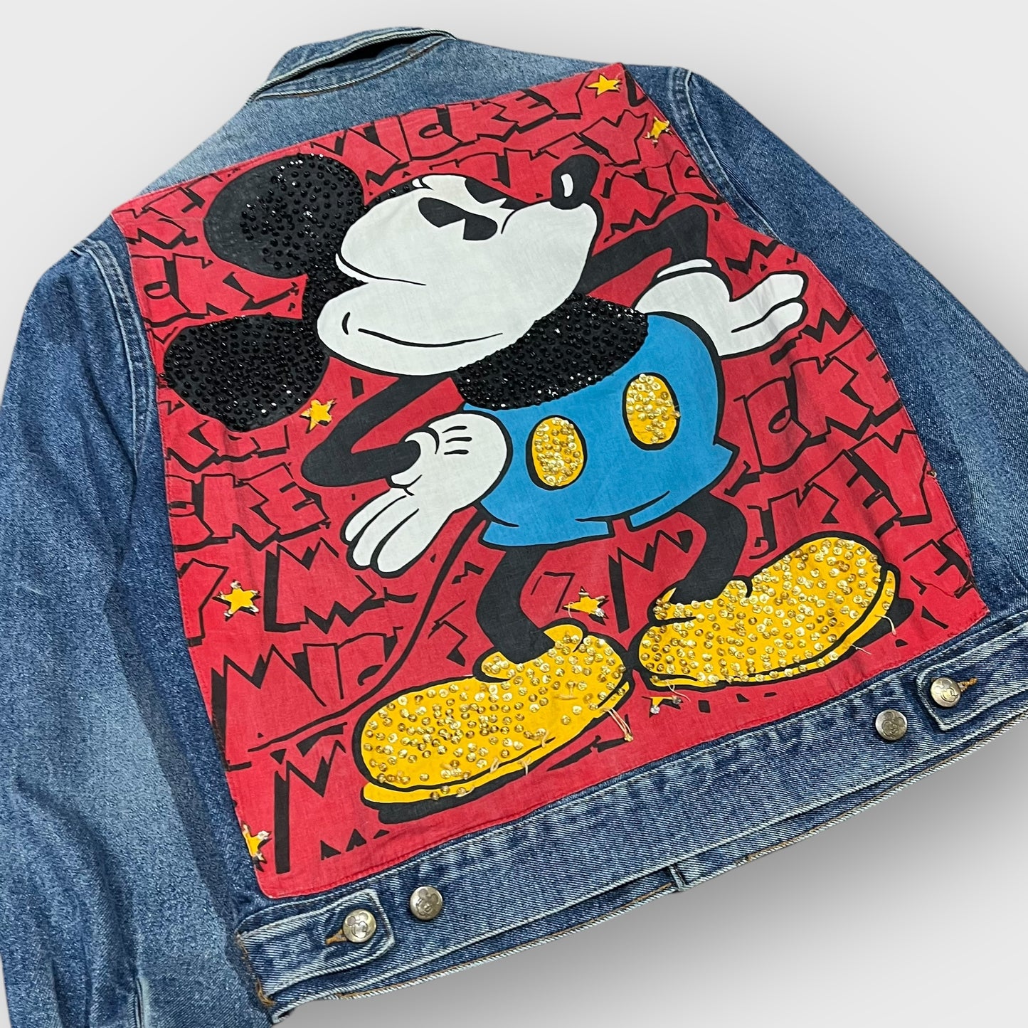 90’s Disney
back design denim jacket