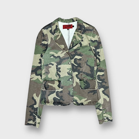 "TRIPP NYC" camouflage pattern jacket