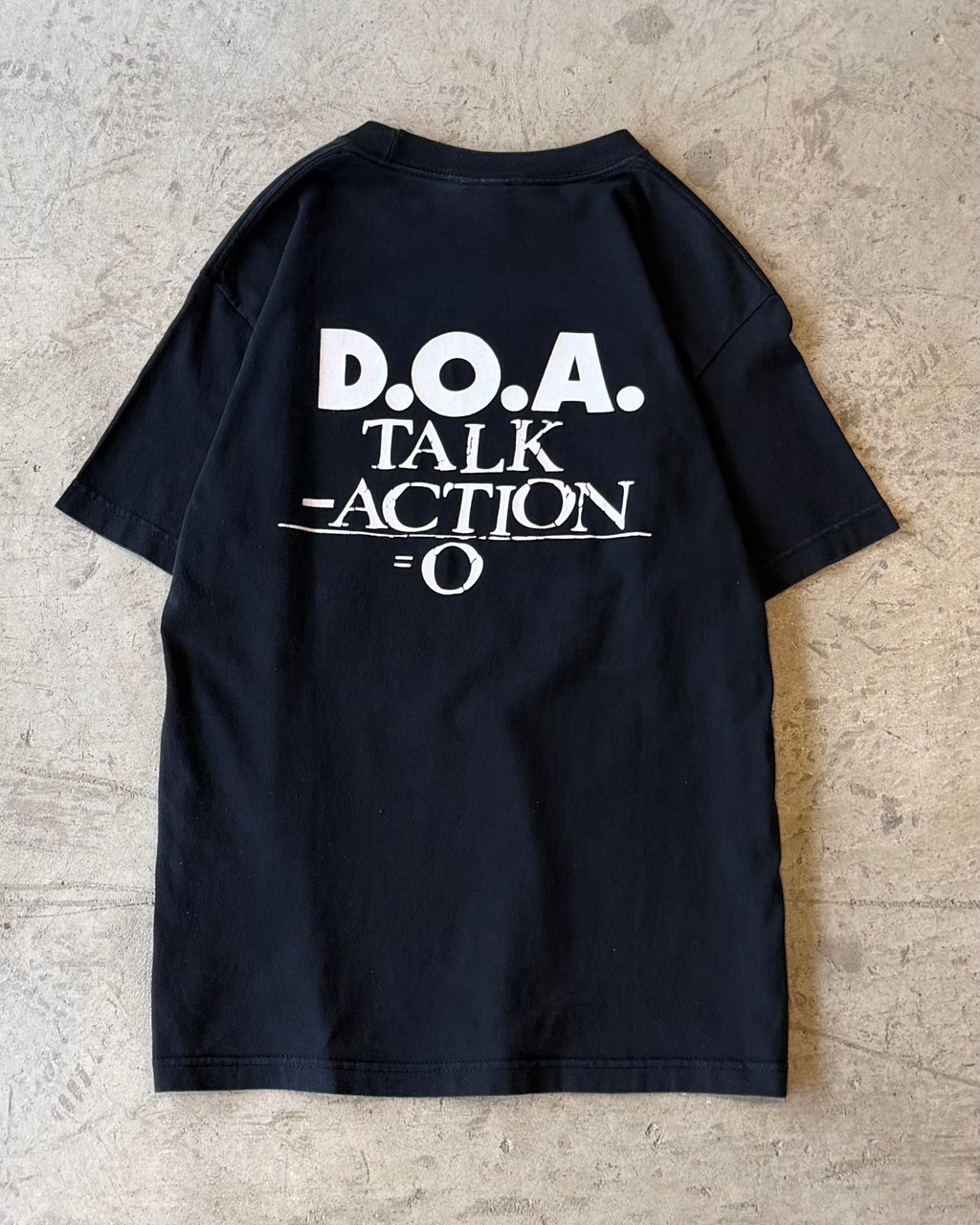 90’s “D.O.A” punk band t-shirt MEDIUM