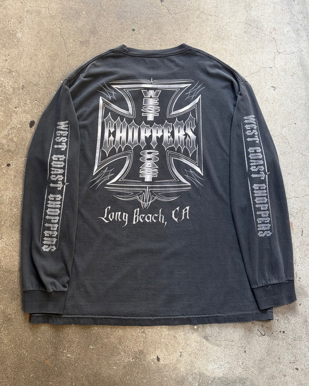 90-00’s “WEST COAST CHOPPERS” l/s t-shirt x-large
