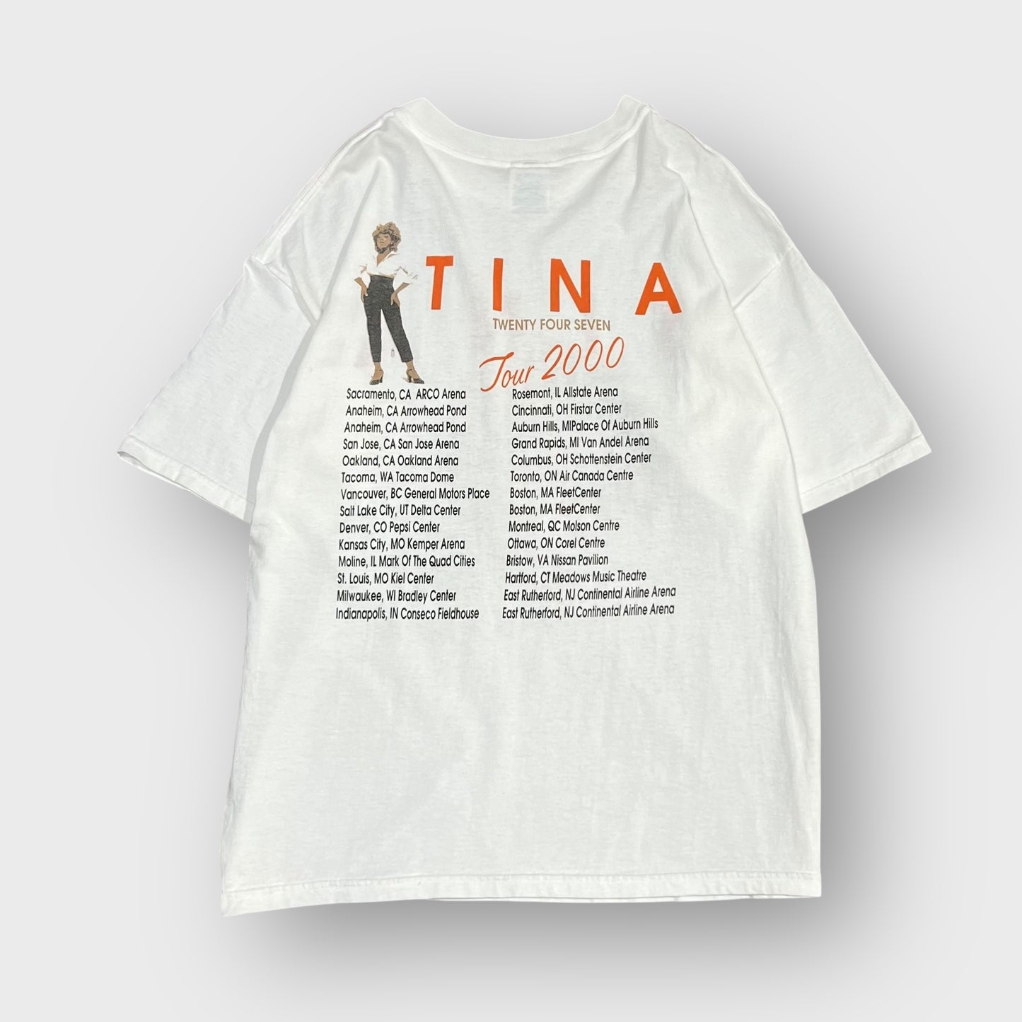 00’s TINA TURNER “Twenty Four  Seven Tour”