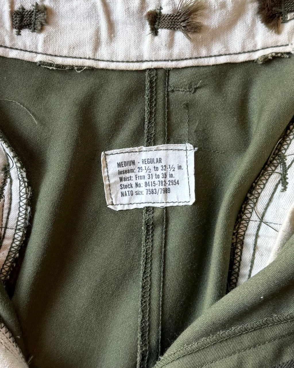 60’s “M-65” cargo pants MEDIUM REGULAR