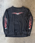 00’s “Harley-Davidson”
Flame pattern l/s t-shirt X-LARGE