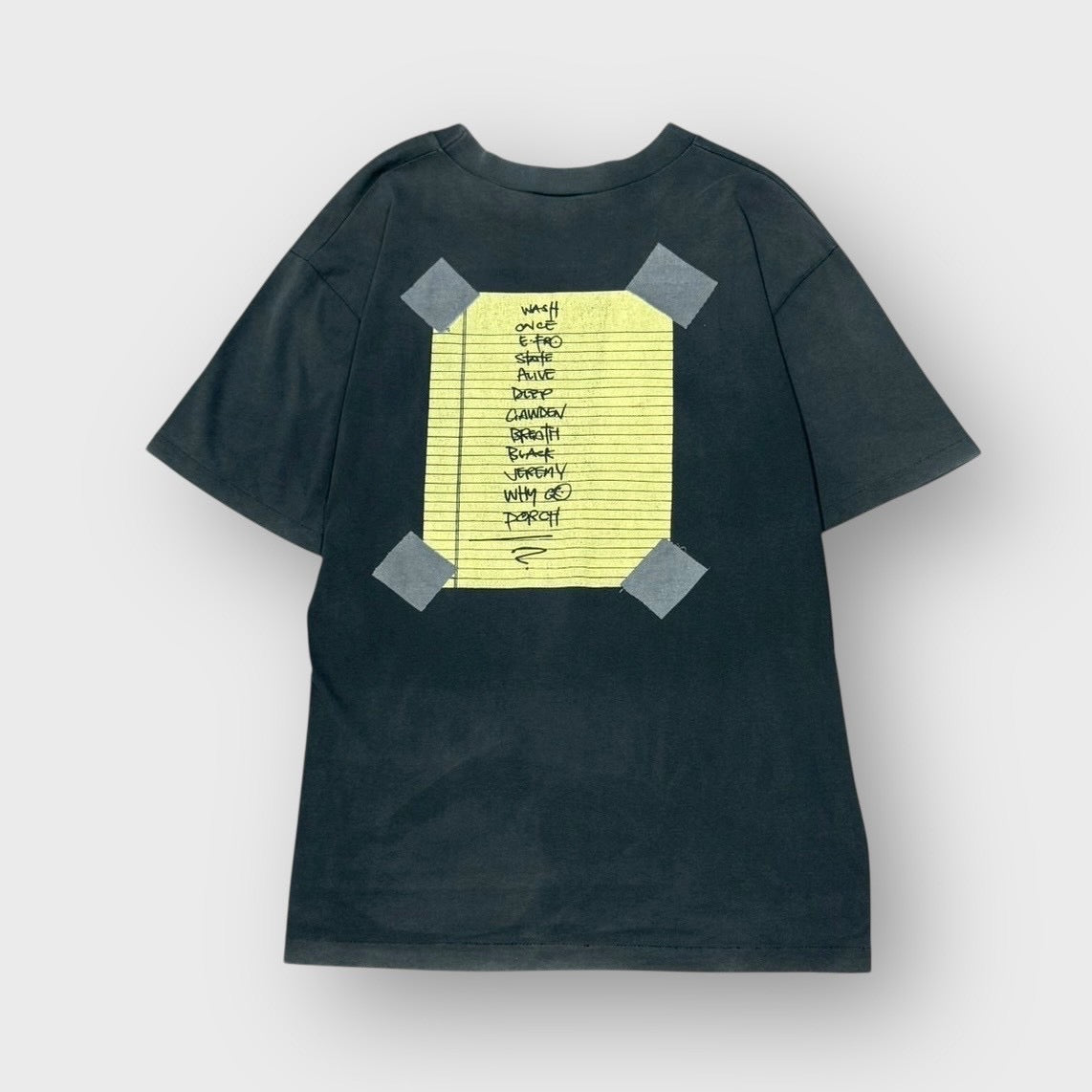 90’s “PEARL JAM”
“Alive” t-shirt