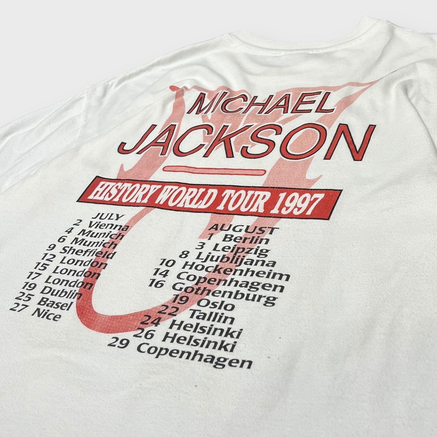 MICHAEL JACKSON “HISTORY WORLD TOUR 1997” t-shirt