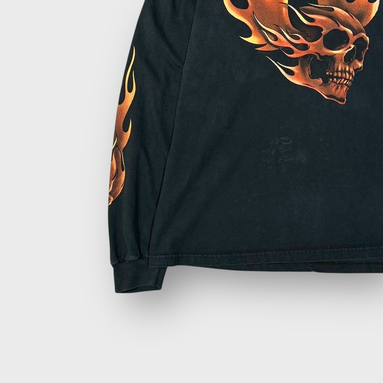 90's-00's “HARLEY-DAVIDSON” flame design l/s t-shirt – XXNT