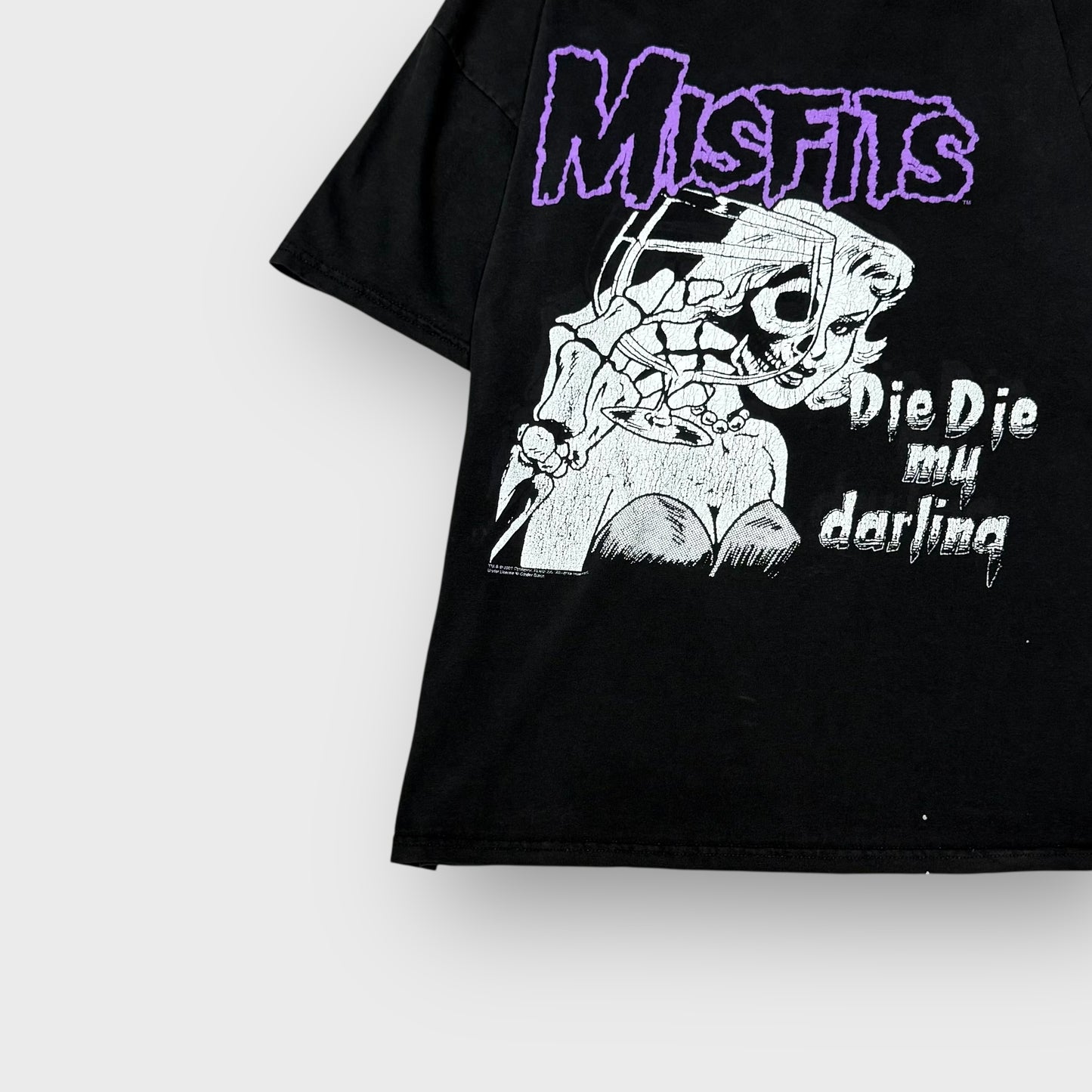 90’s-00’s Misfits “Die,Die My Darling” music t-shirt