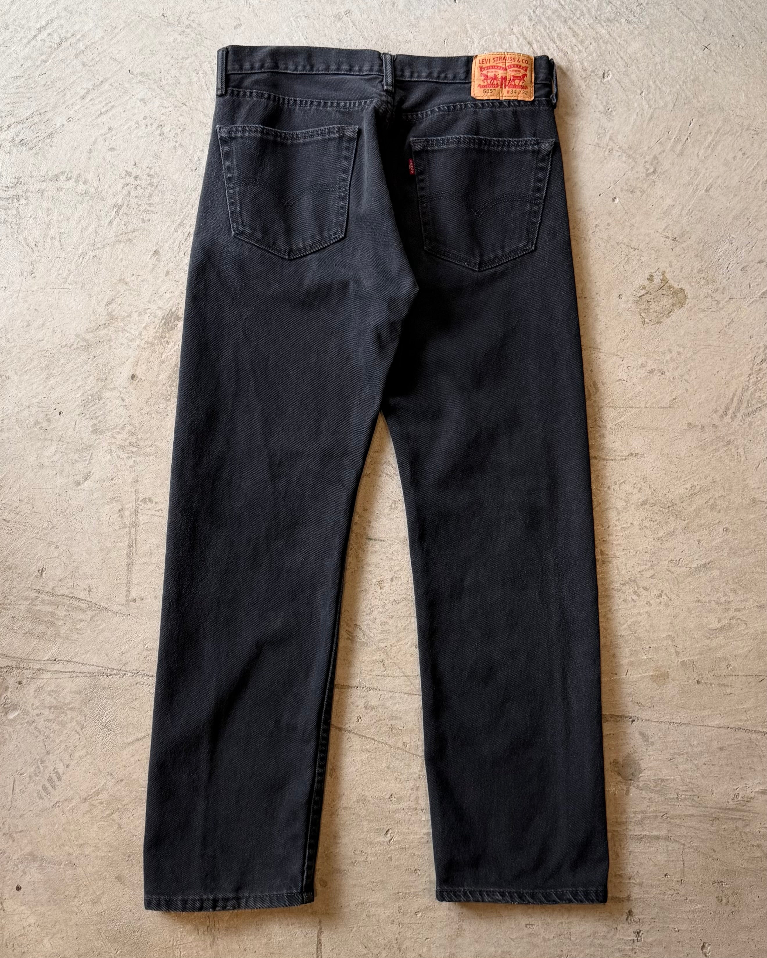 00’s Levi’s “505” denim pants 34×32