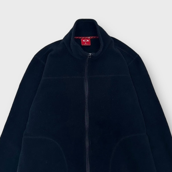 00’s "OAKLEY" zip up fleece jacket