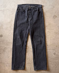 90’s LEVI’S
“501” first dyed black denim