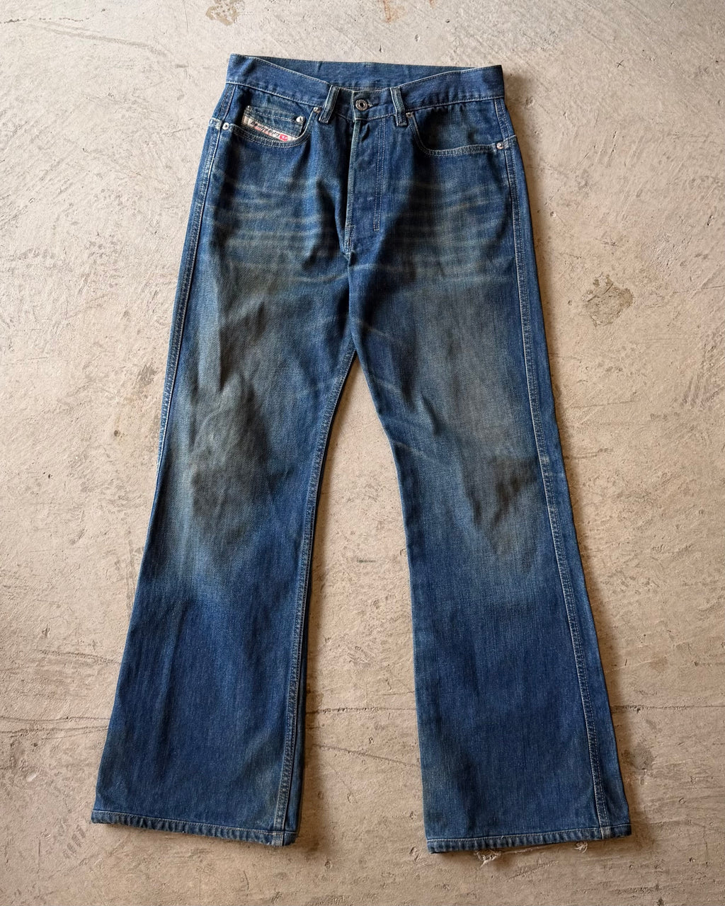 00’s “DIESEL” flare denim pants
