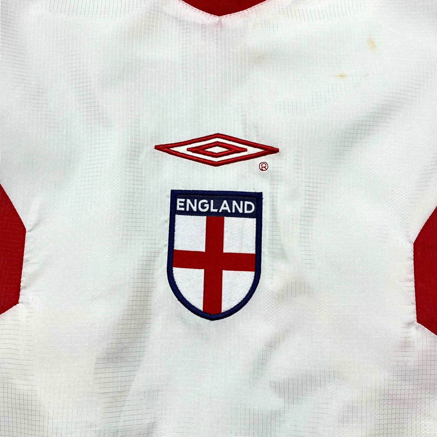 00's "umbro" England national football team nylon pullover