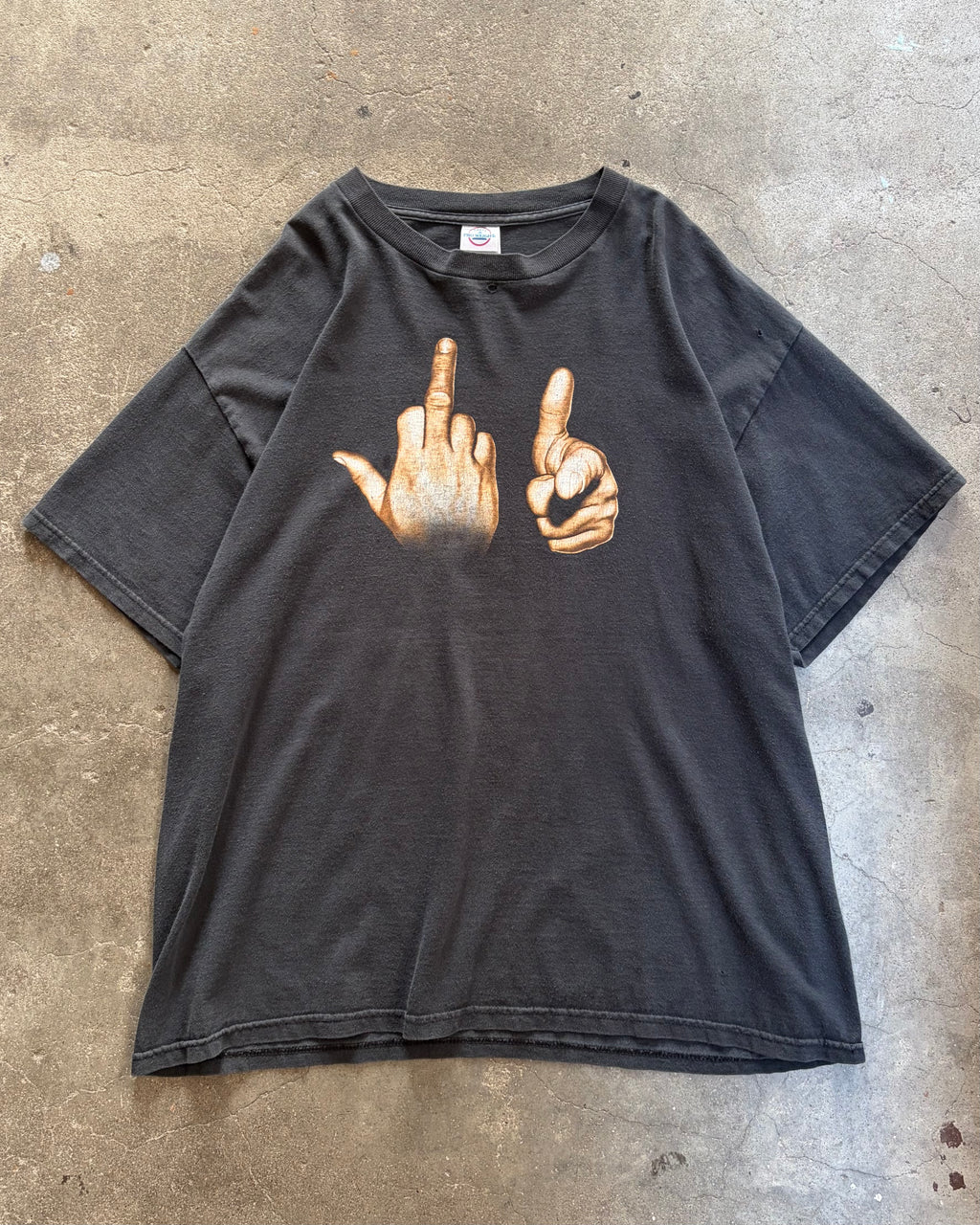 90’s Hand sign t-shirt X-large