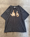 90’s Hand sign t-shirt X-large