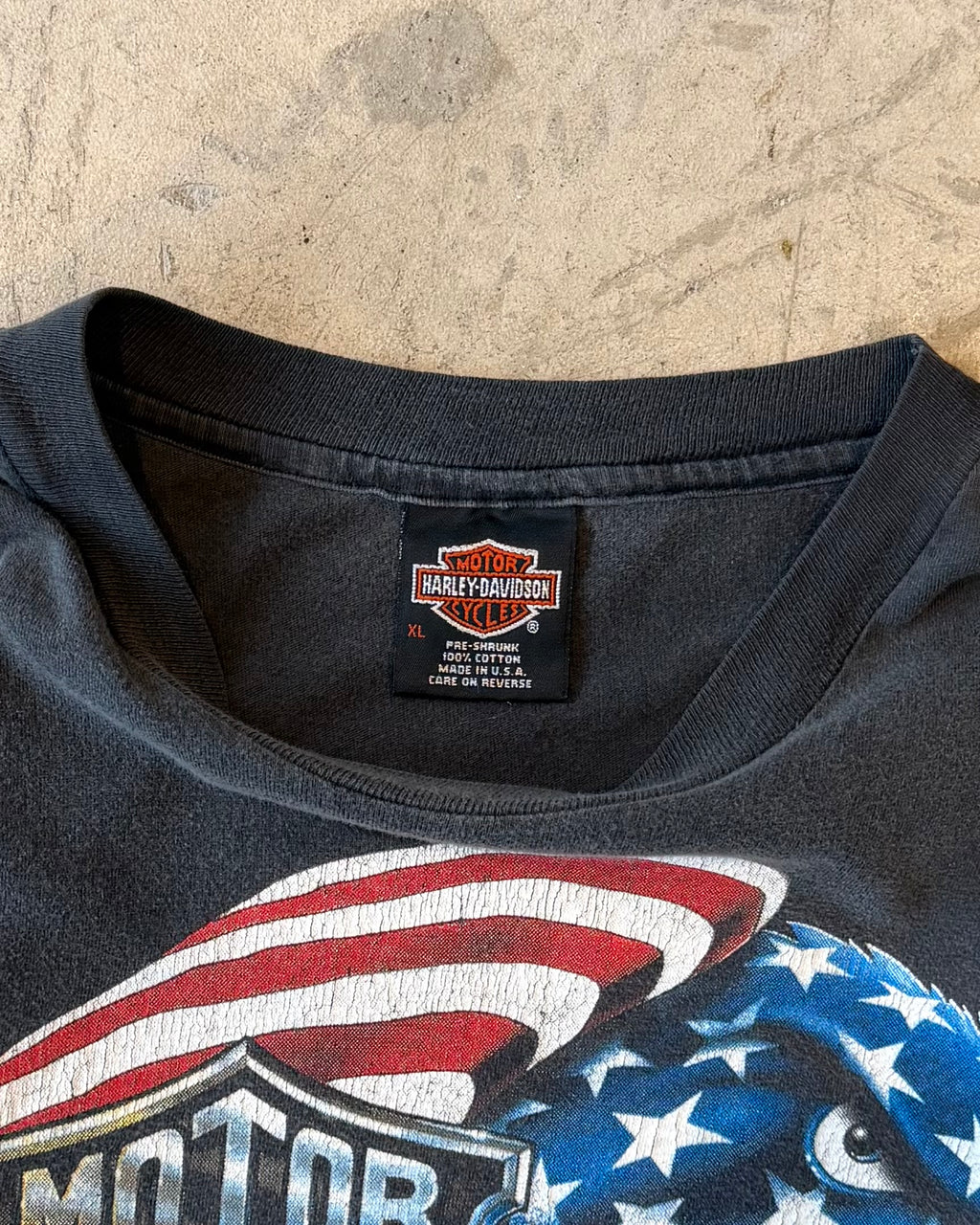 90’s “HARLEY DAVIDSON”t-shirt X-LARGE