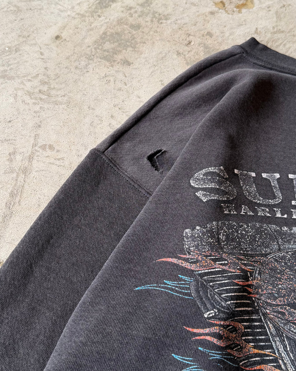 00’s “HARLEY-DAVIDSON” crew neck sweat