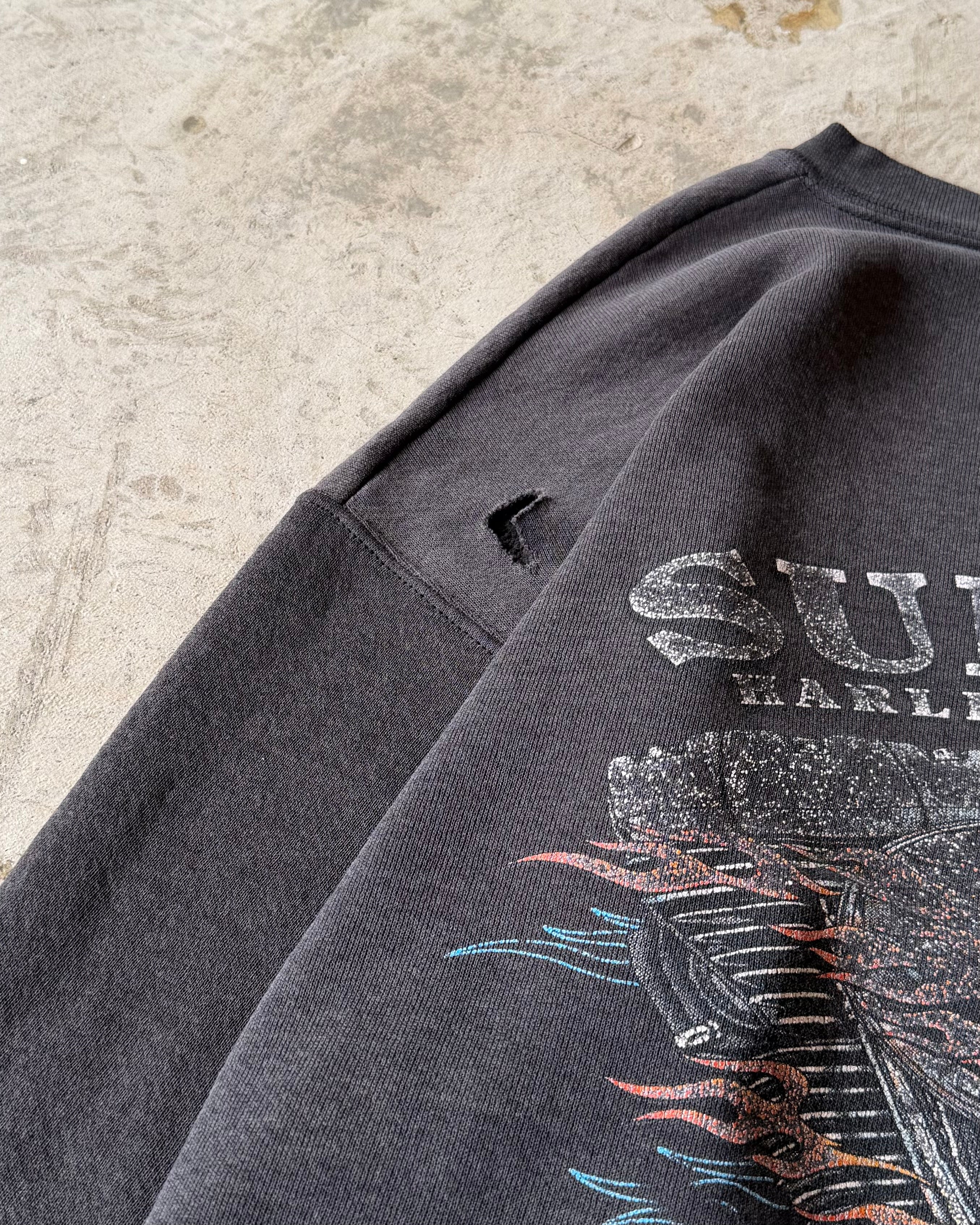 00’s “HARLEY-DAVIDSON” crew neck sweat