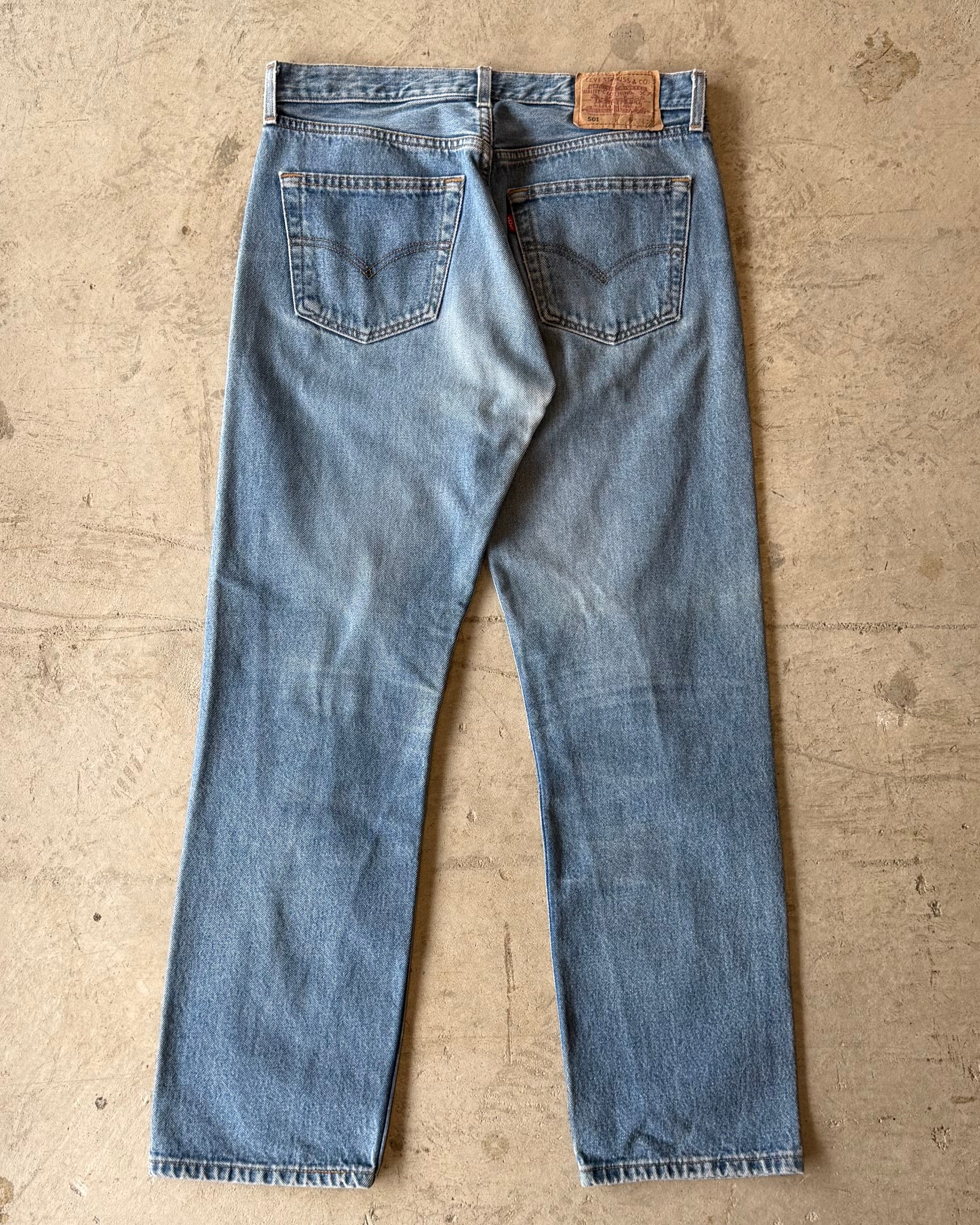 00’s Levi’s “501” denim pants 32×30