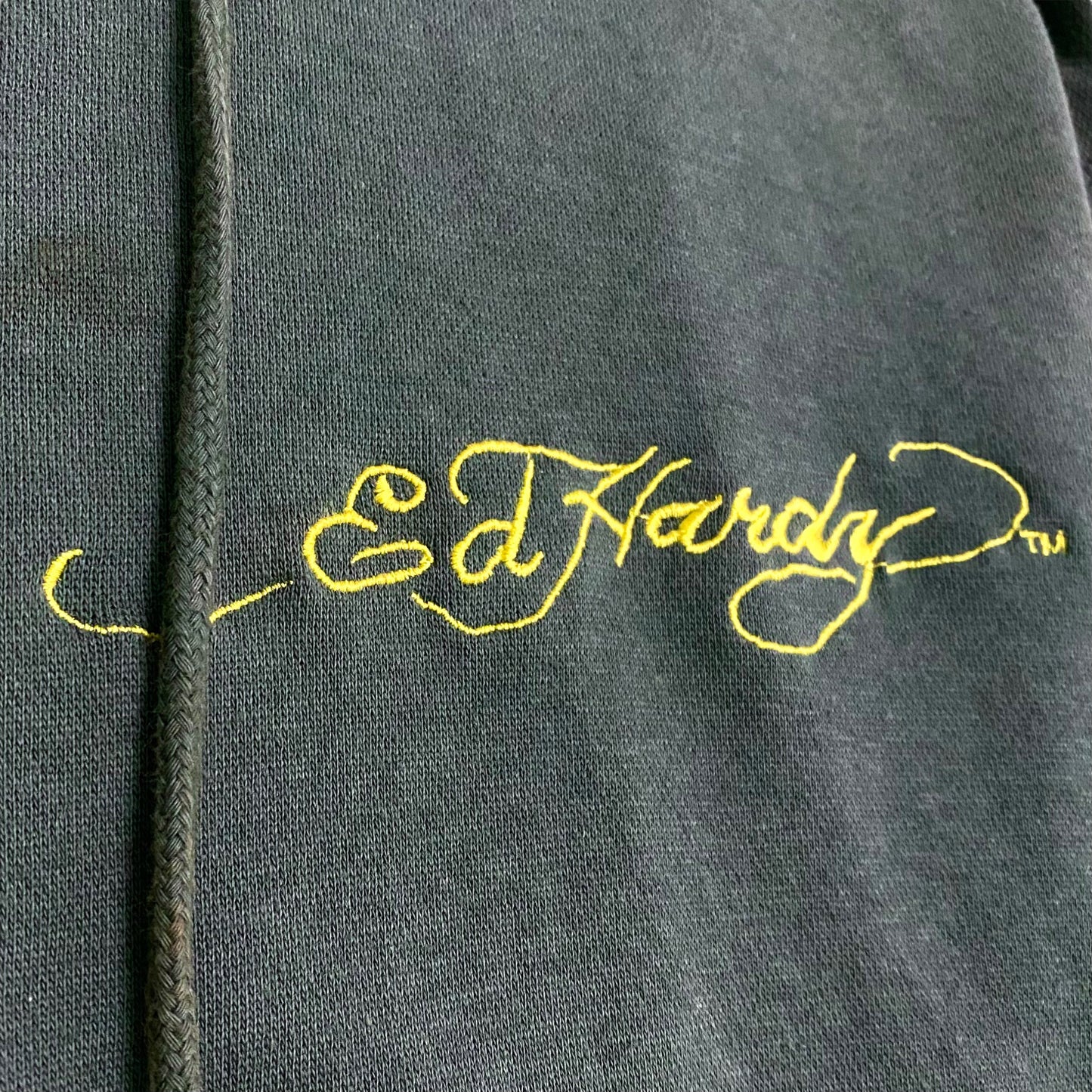 "Ed Hardy" Over sized full zip hoodie