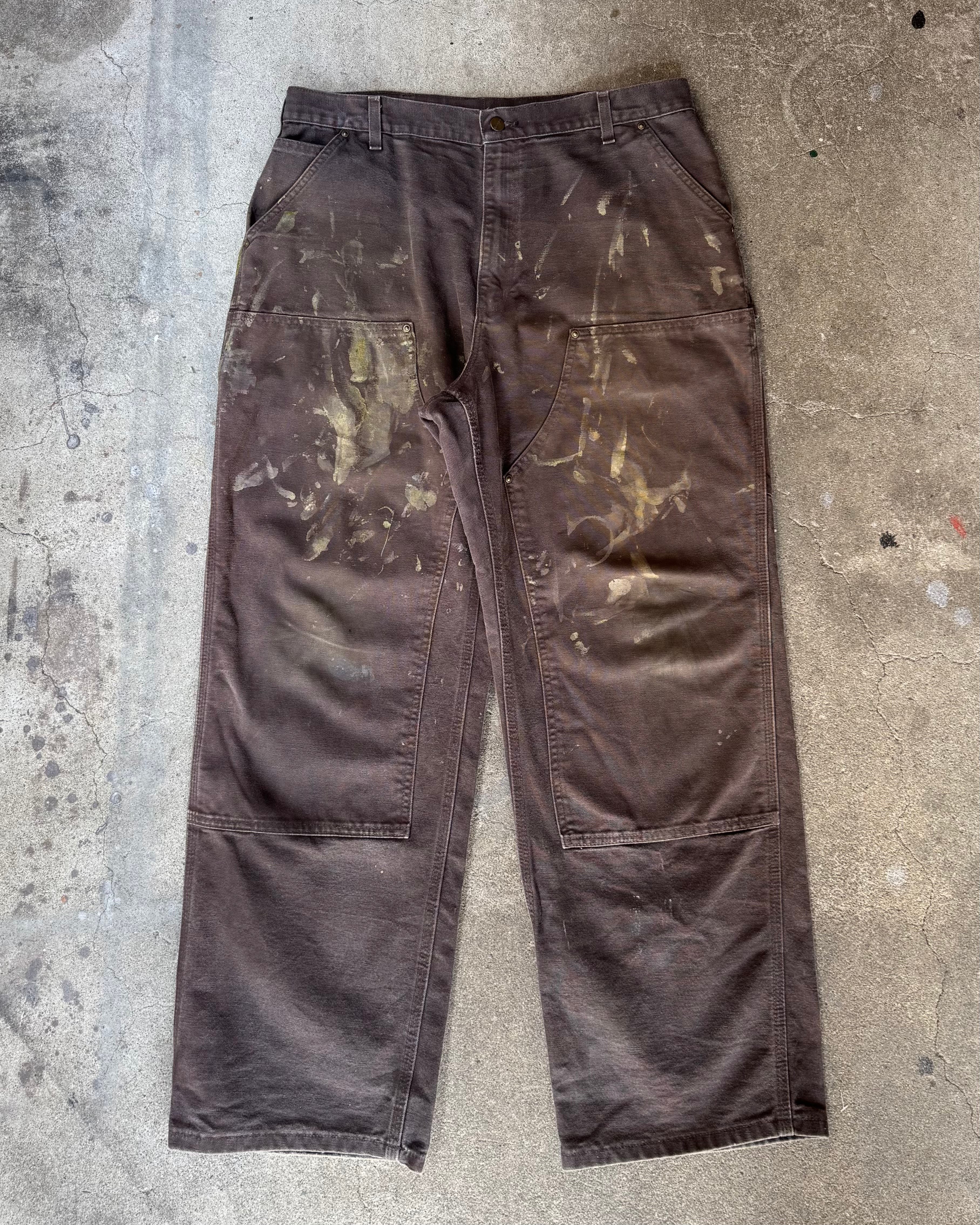 00’s “Carhartt”faded double knee work wear pants