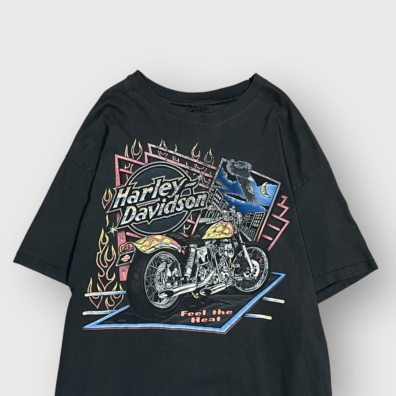 r*s様 Harley-Davidson 鷲グラフィック 90s Tシャツ 1990s Harley Davidson Print T-Shirt / 90年代 ハーレー T