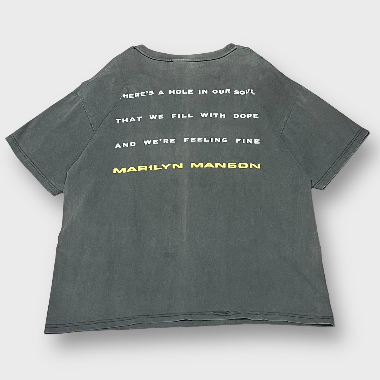 1998 MARILYN MANSON
“THERE'S A HOLE IN OUR SOUL” t-shirt