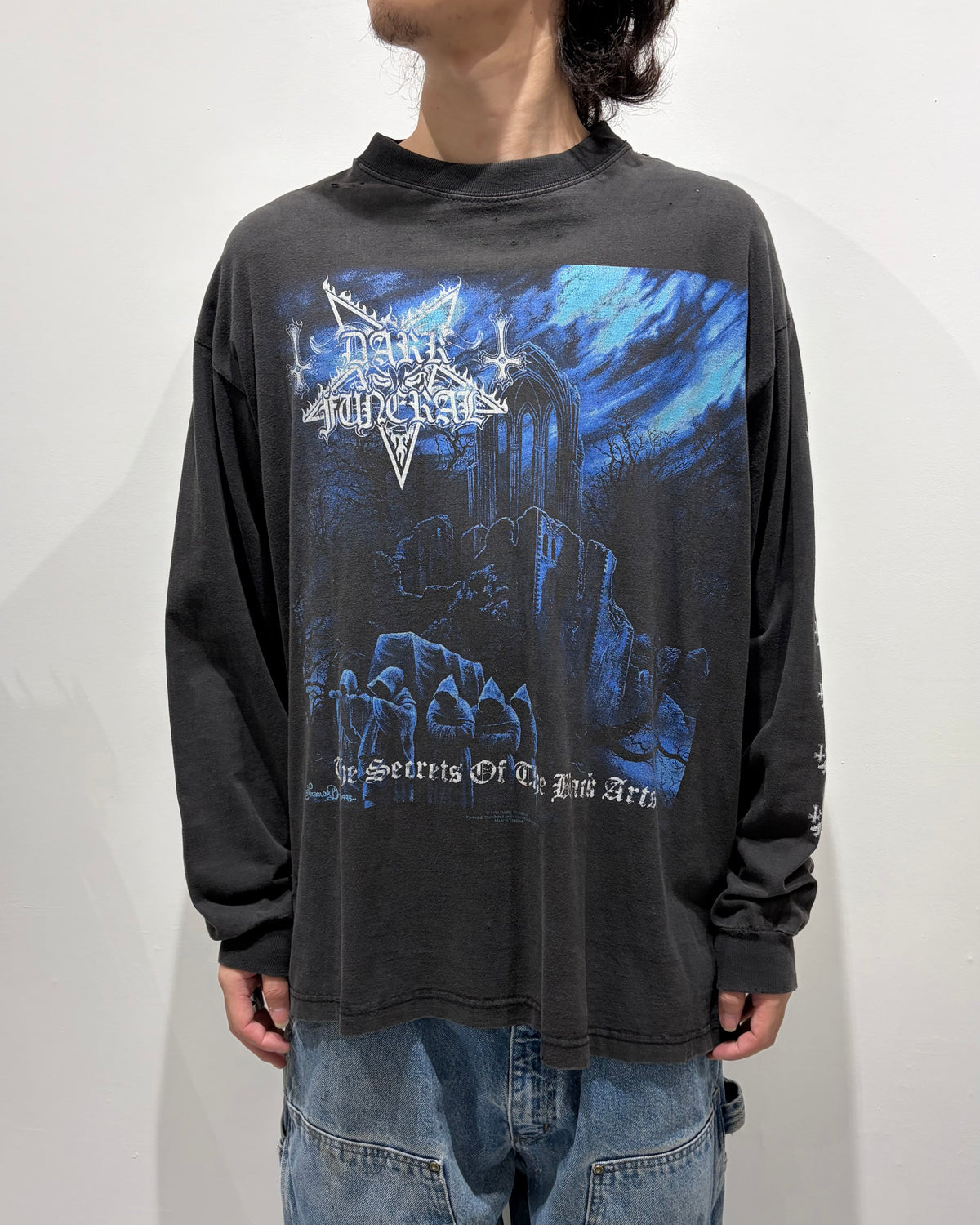 90’s Dark Funeral “The Secrets of the Black Arts” album l/s t-shirt x-large