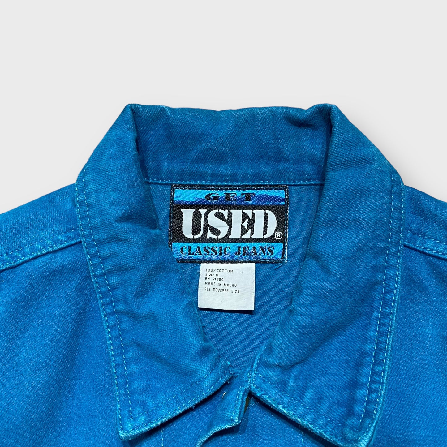 90's "GET USED" Denim jacket