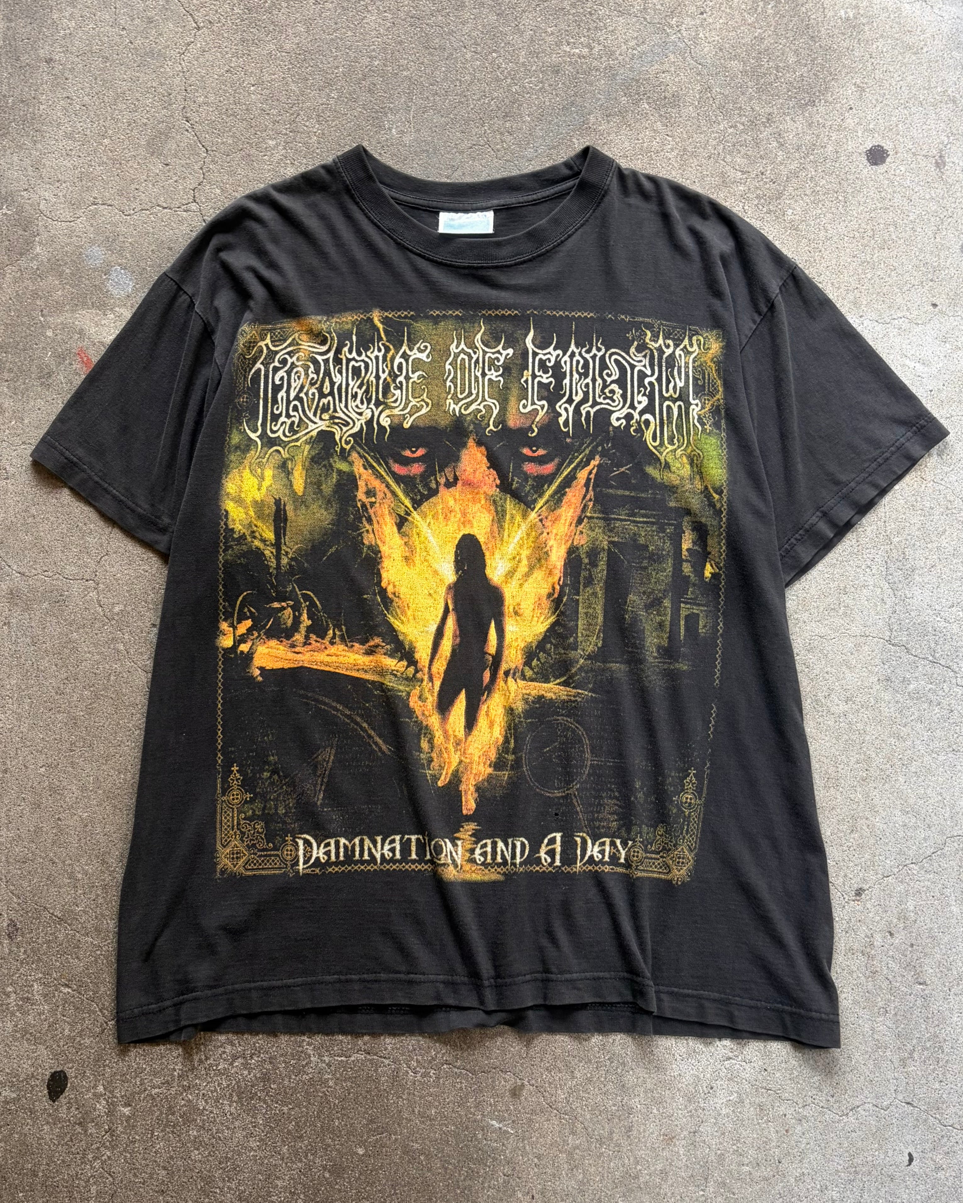 00’s Cradle of Filth
“Damnation and a Day”album t-shirt X-large
