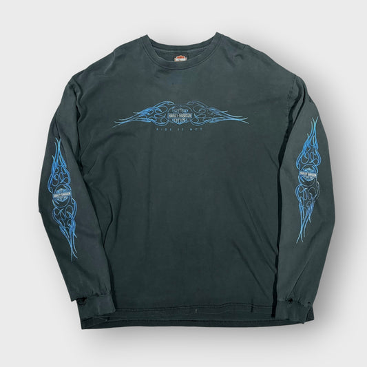 00’s “HARLEY DAVIDSON” l/s t-shirt