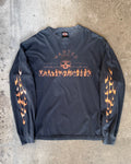 00’s “HARLEY DAVIDSON” flame pattern l/s t-shirt