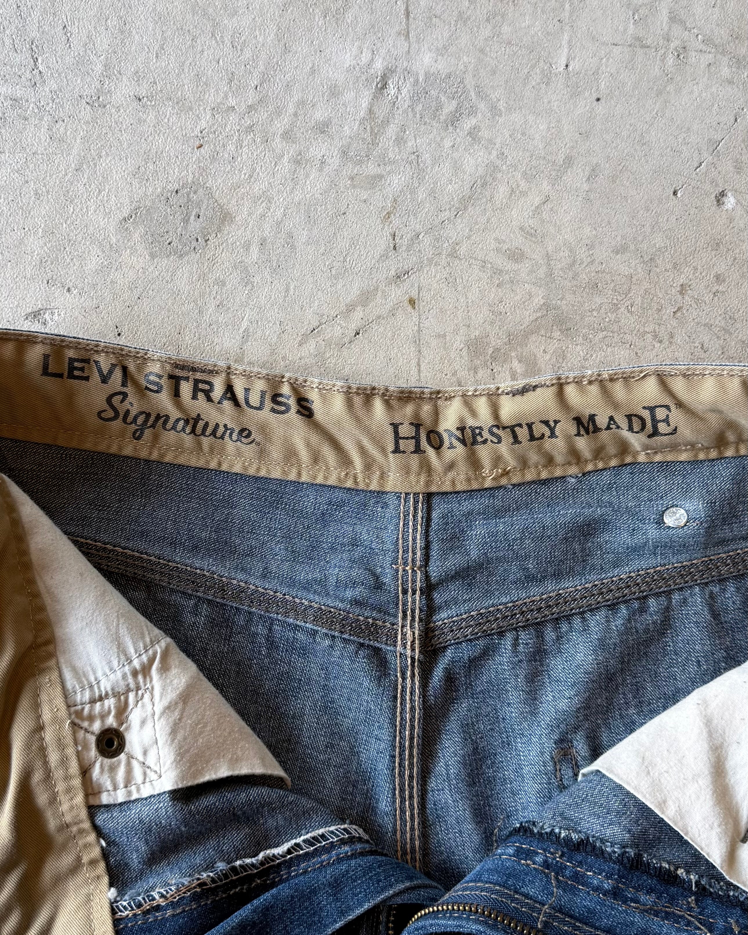 00’s “HONESTLY MADE” denim shorts