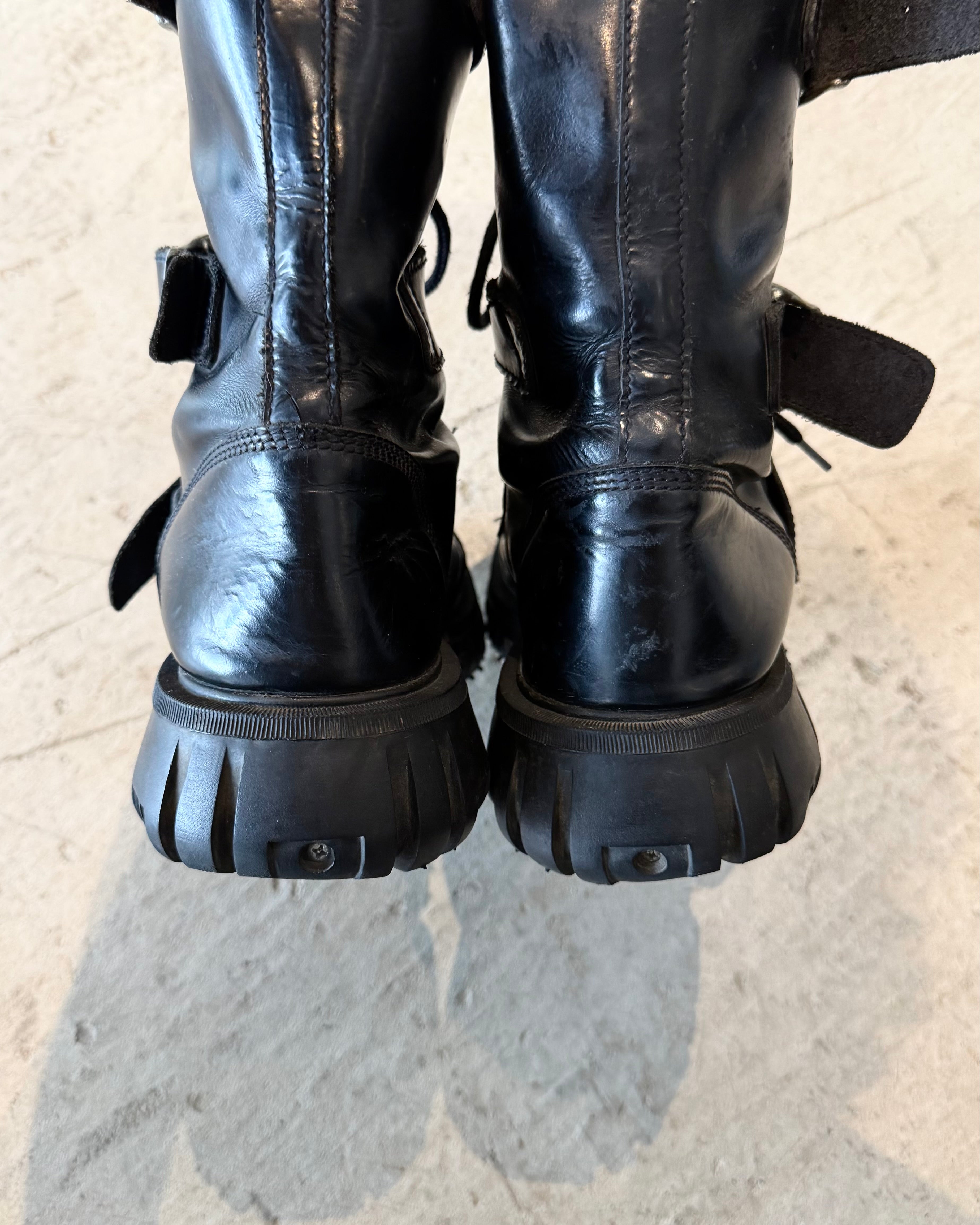 massiv 3buckle boots 12-loch