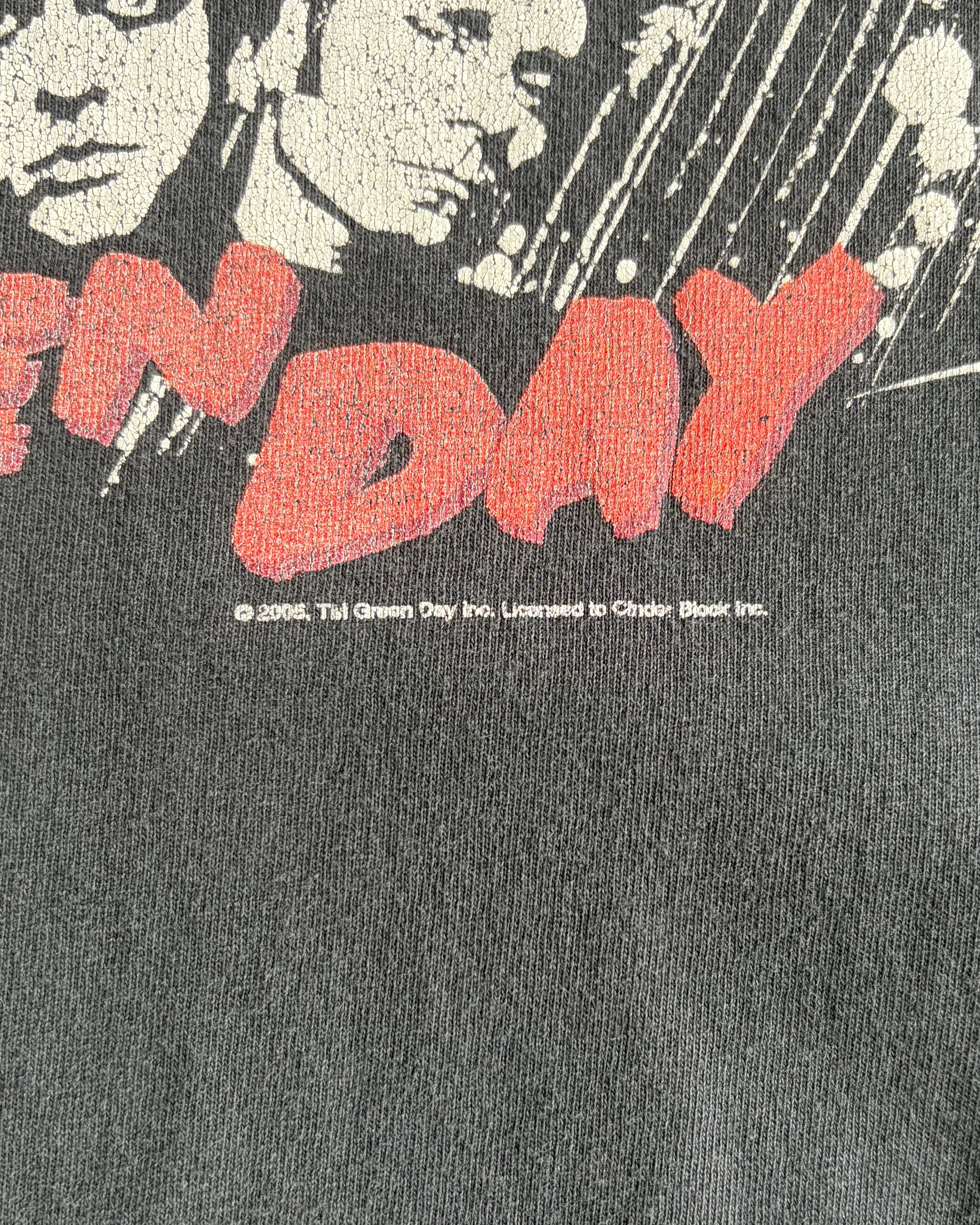 00’s “GREEN DAY” band t-shirt X-large