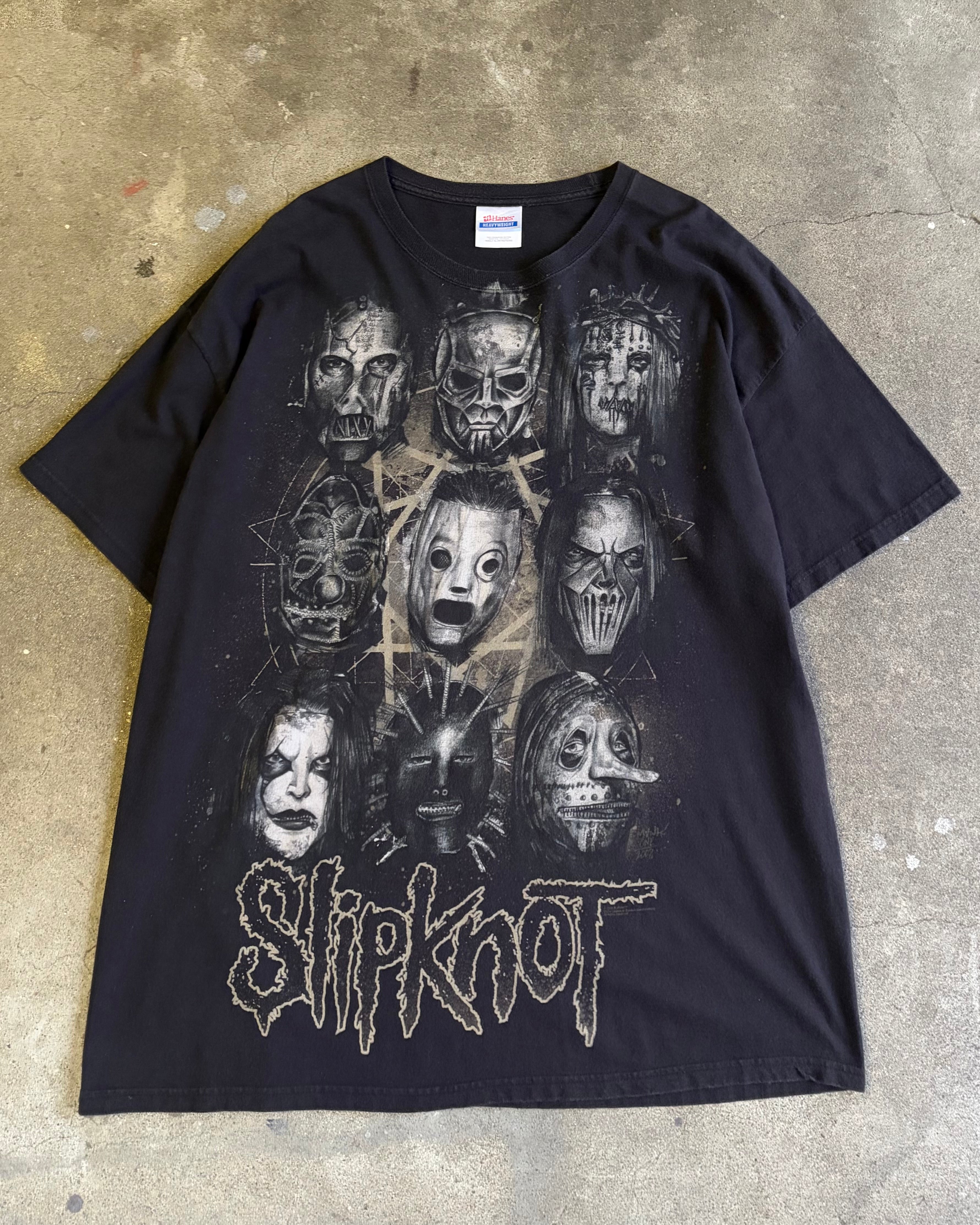 00’s “Slipknot” band t-shirt X-large