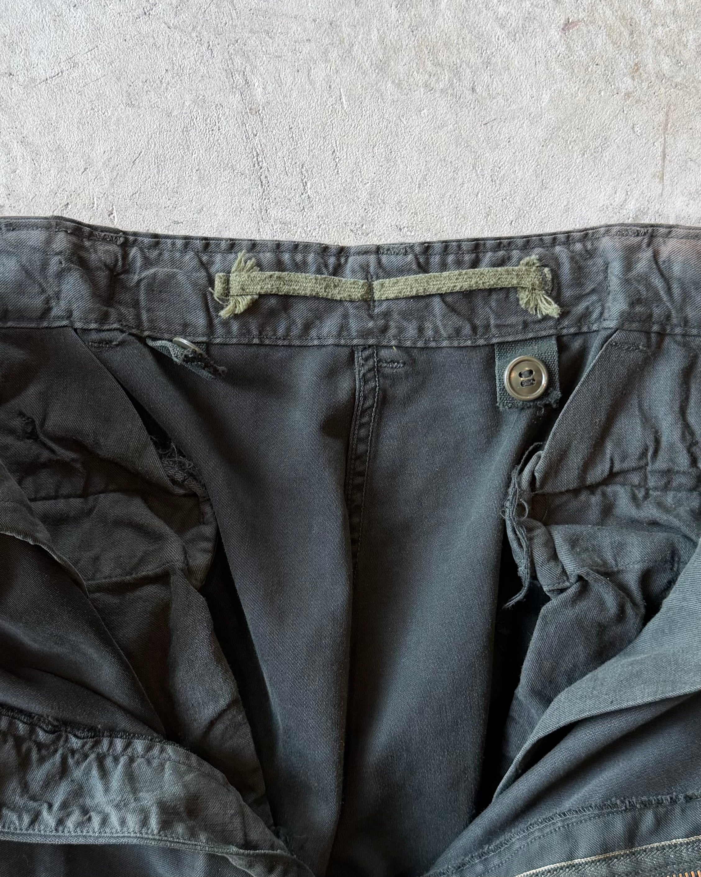 60’s US.ARMY
“m-65” dyed after dyeing field cargo pants