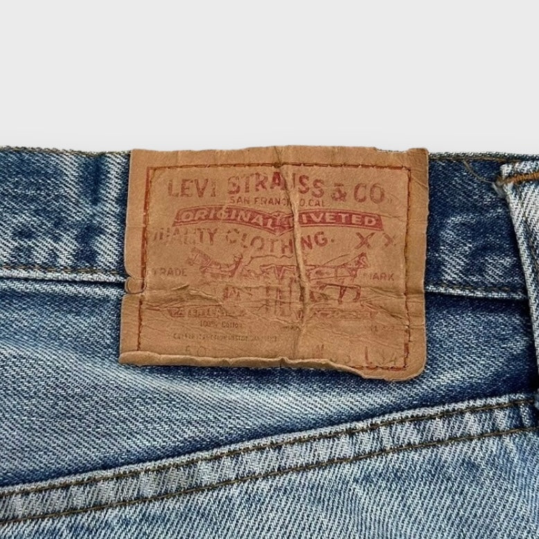 70’s "Levi’s" 501  Straight denim pants
