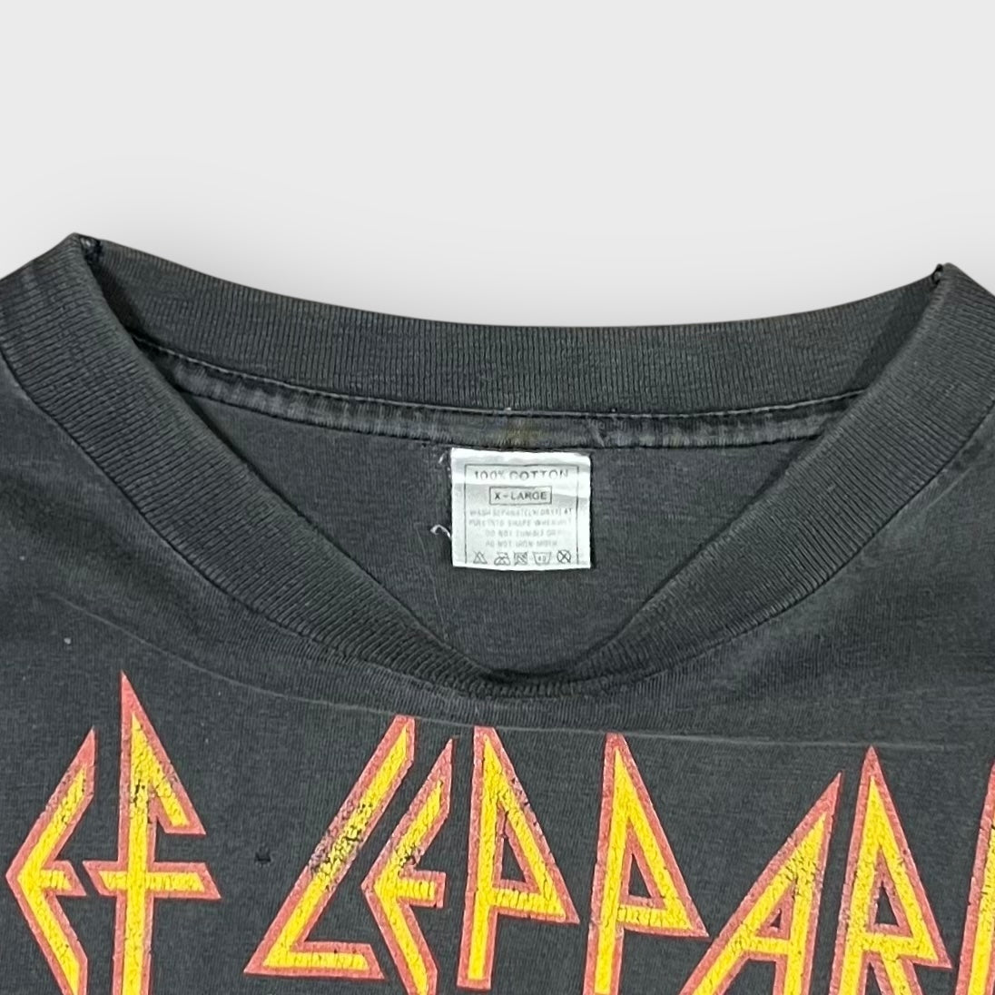 90's “DEF LEPPARD” band t-shirt – XXNT