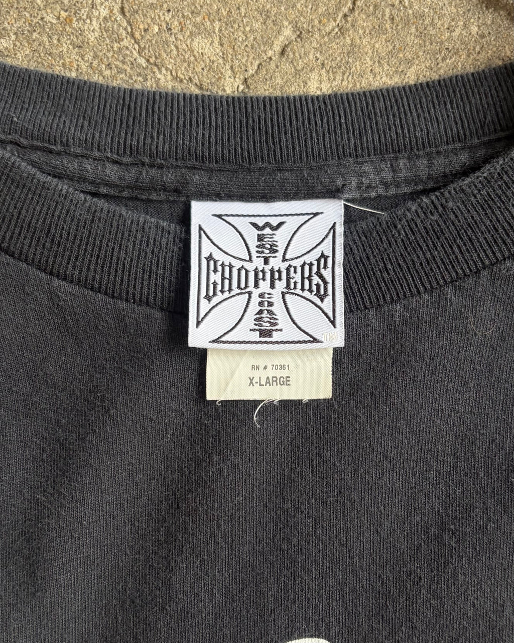 “WEST COAST CHOPPERS”  t-shirt X-LARGE