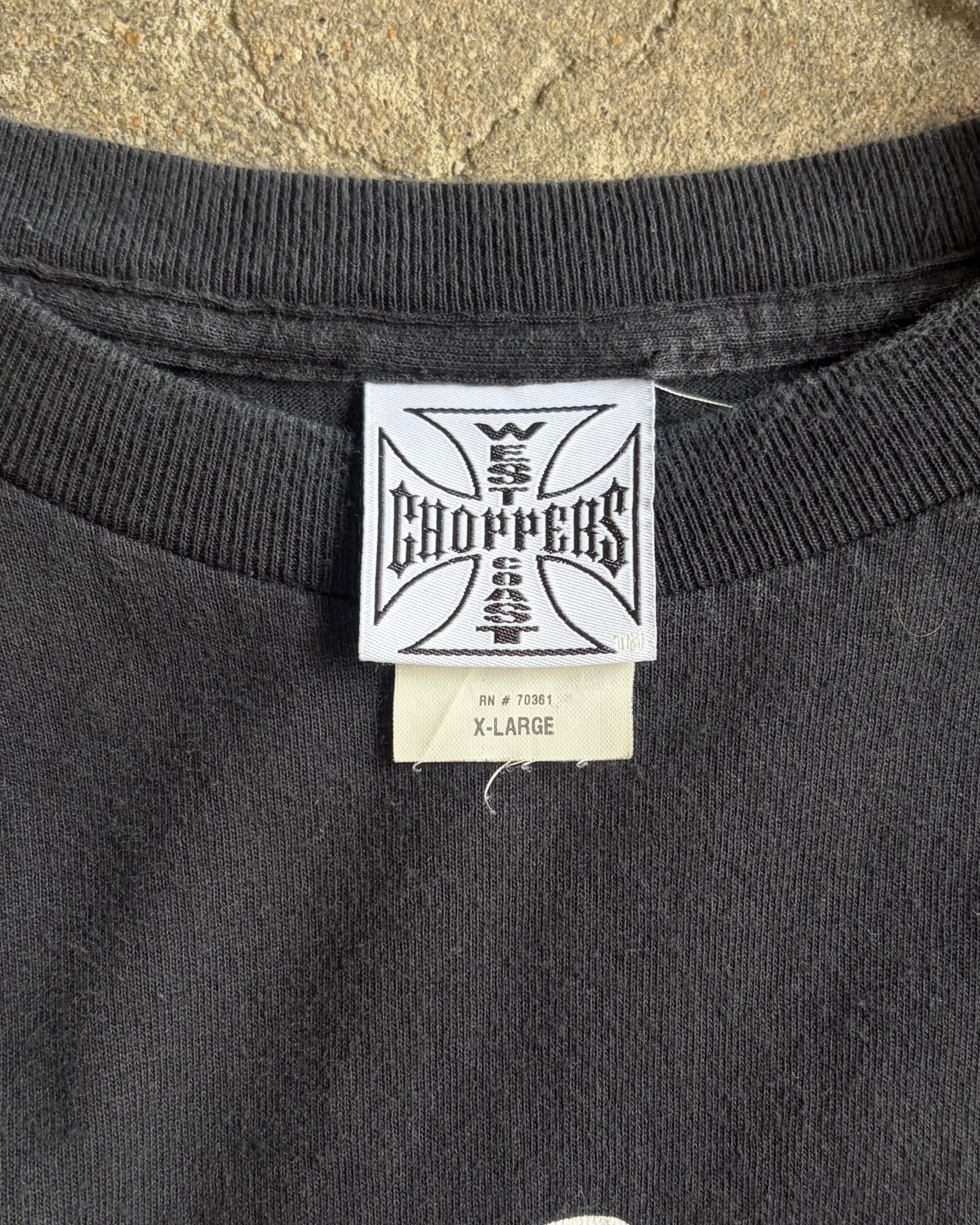 “WEST COAST CHOPPERS”  t-shirt X-LARGE