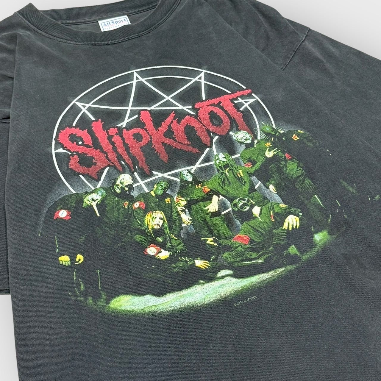 90’s-00’s “Slipknot” band t-shirt